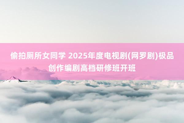 偷拍厕所女同学 2025年度电视剧(网罗剧)极品创作编剧高档研修班开班